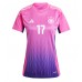 Camisa de Futebol Alemanha Florian Wirtz #17 Equipamento Secundário Mulheres Europeu 2024 Manga Curta